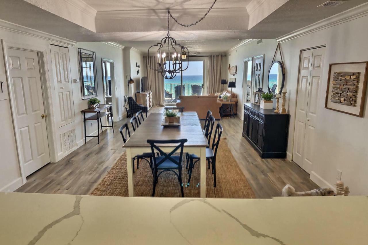 Barefoot Bliss - Beachfront Condo - Sleeps 12 Panama City Beach Exteriör bild