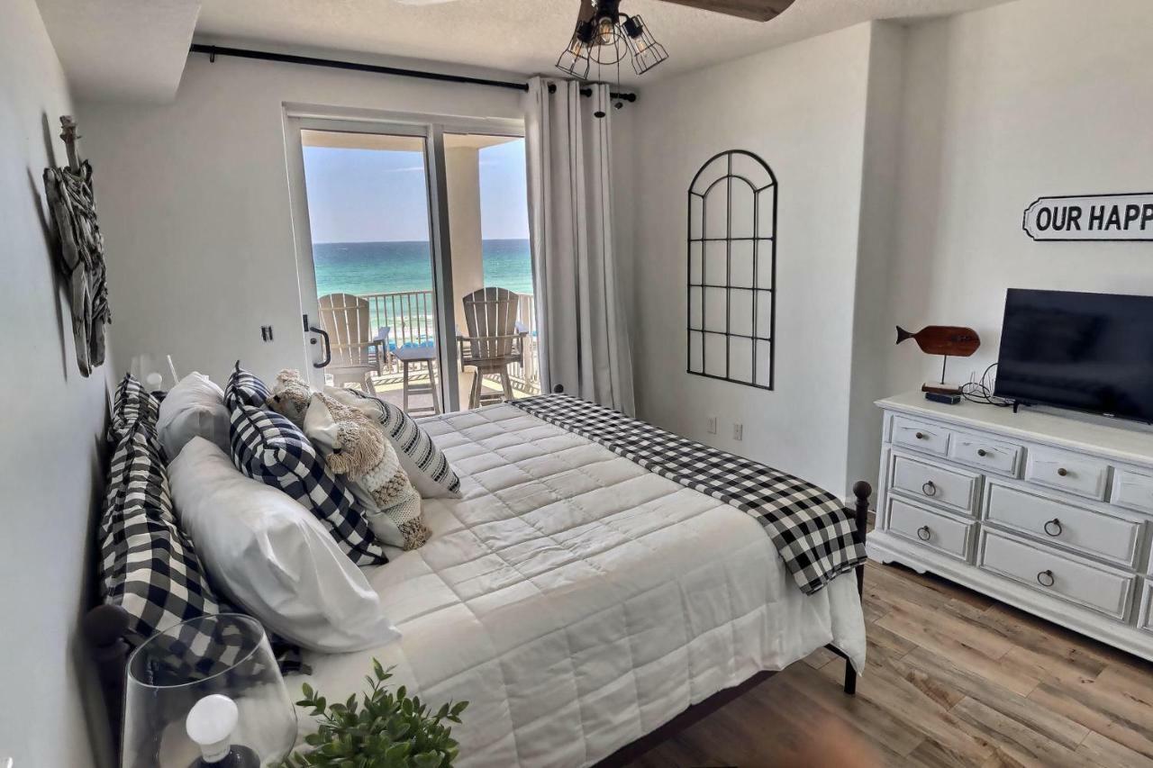 Barefoot Bliss - Beachfront Condo - Sleeps 12 Panama City Beach Exteriör bild
