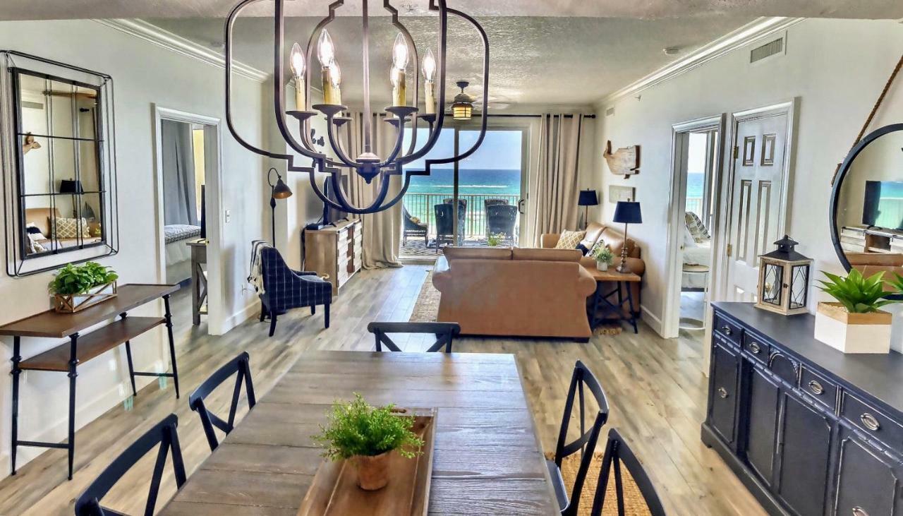 Barefoot Bliss - Beachfront Condo - Sleeps 12 Panama City Beach Exteriör bild