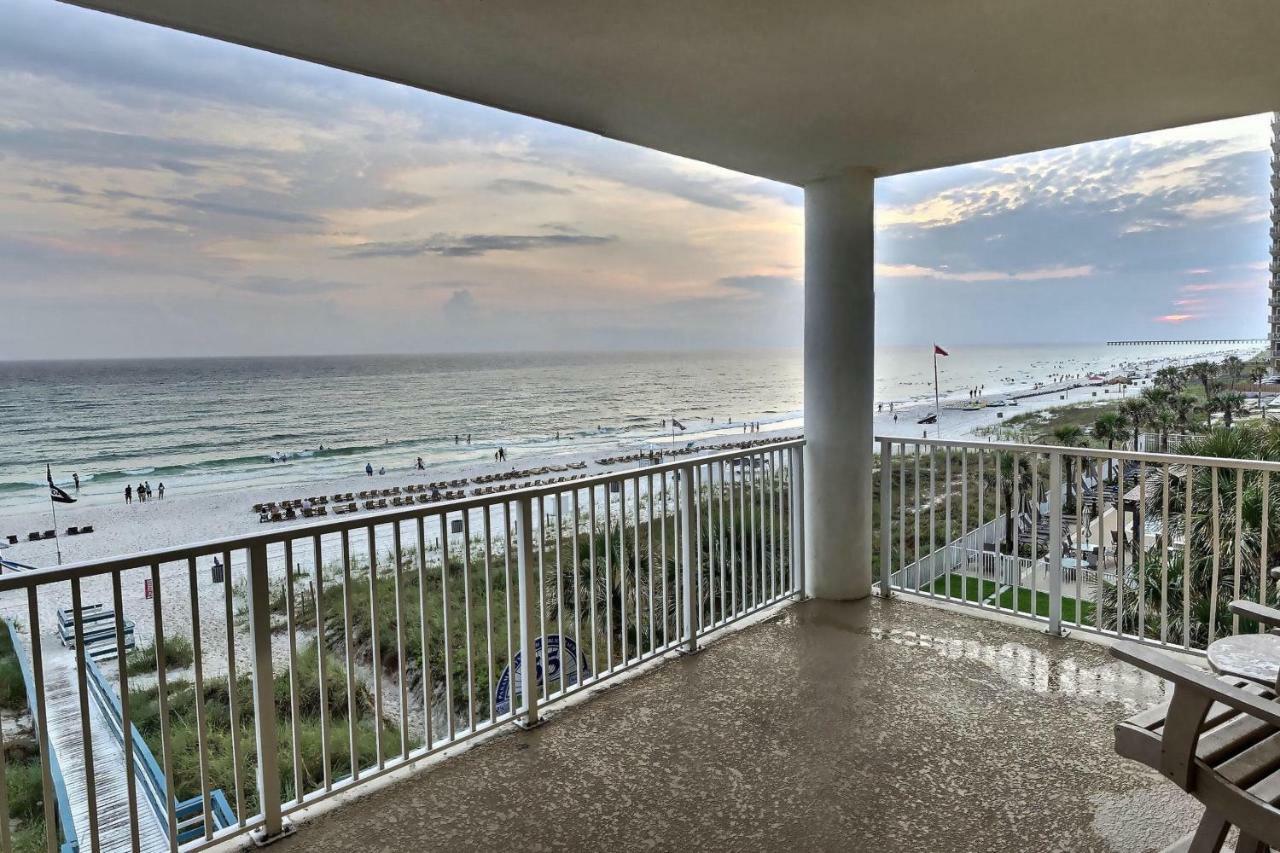 Barefoot Bliss - Beachfront Condo - Sleeps 12 Panama City Beach Exteriör bild