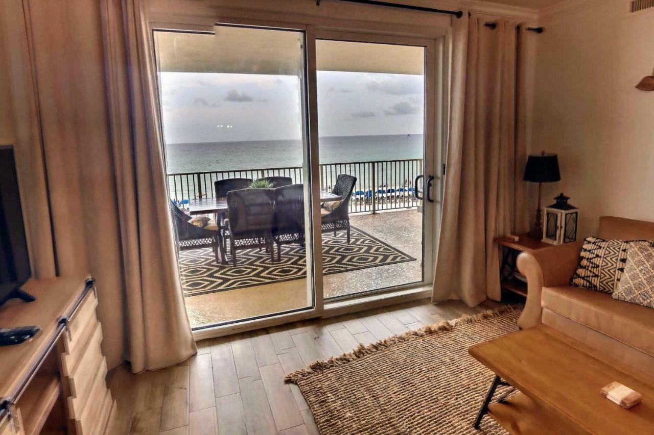 Barefoot Bliss - Beachfront Condo - Sleeps 12 Panama City Beach Exteriör bild