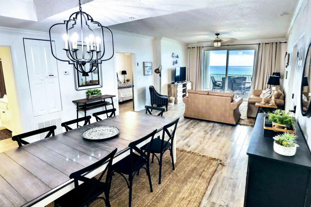 Barefoot Bliss - Beachfront Condo - Sleeps 12 Panama City Beach Exteriör bild