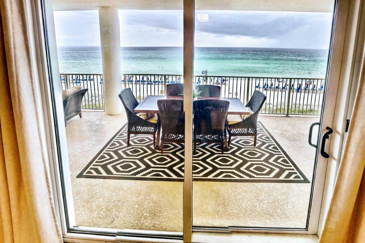 Barefoot Bliss - Beachfront Condo - Sleeps 12 Panama City Beach Exteriör bild