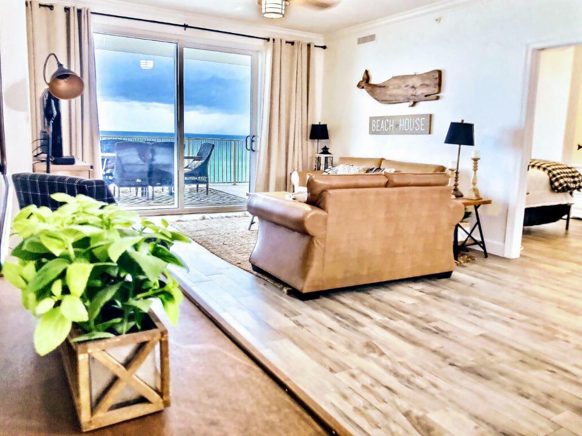 Barefoot Bliss - Beachfront Condo - Sleeps 12 Panama City Beach Exteriör bild